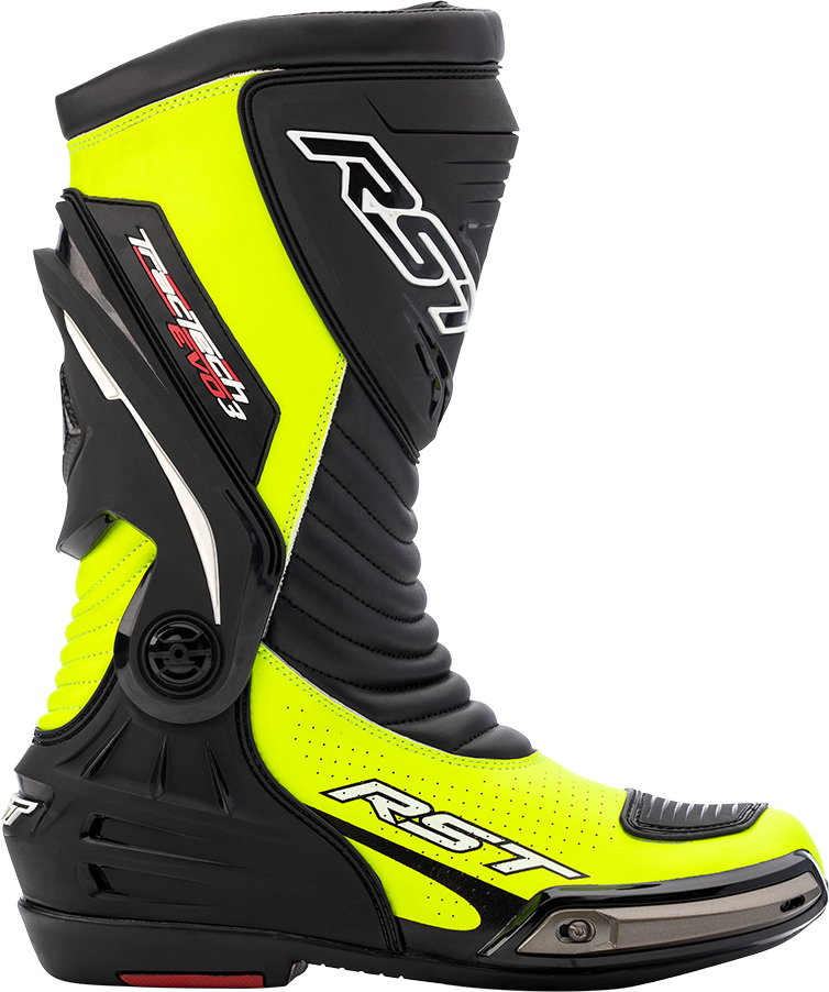 Tractech Evo Iii Sport Ce Boot Flo Yellow / Black  Sz 12