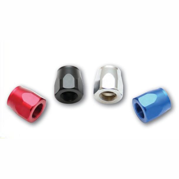 Vibrant -20AN Hose End Socket - Red