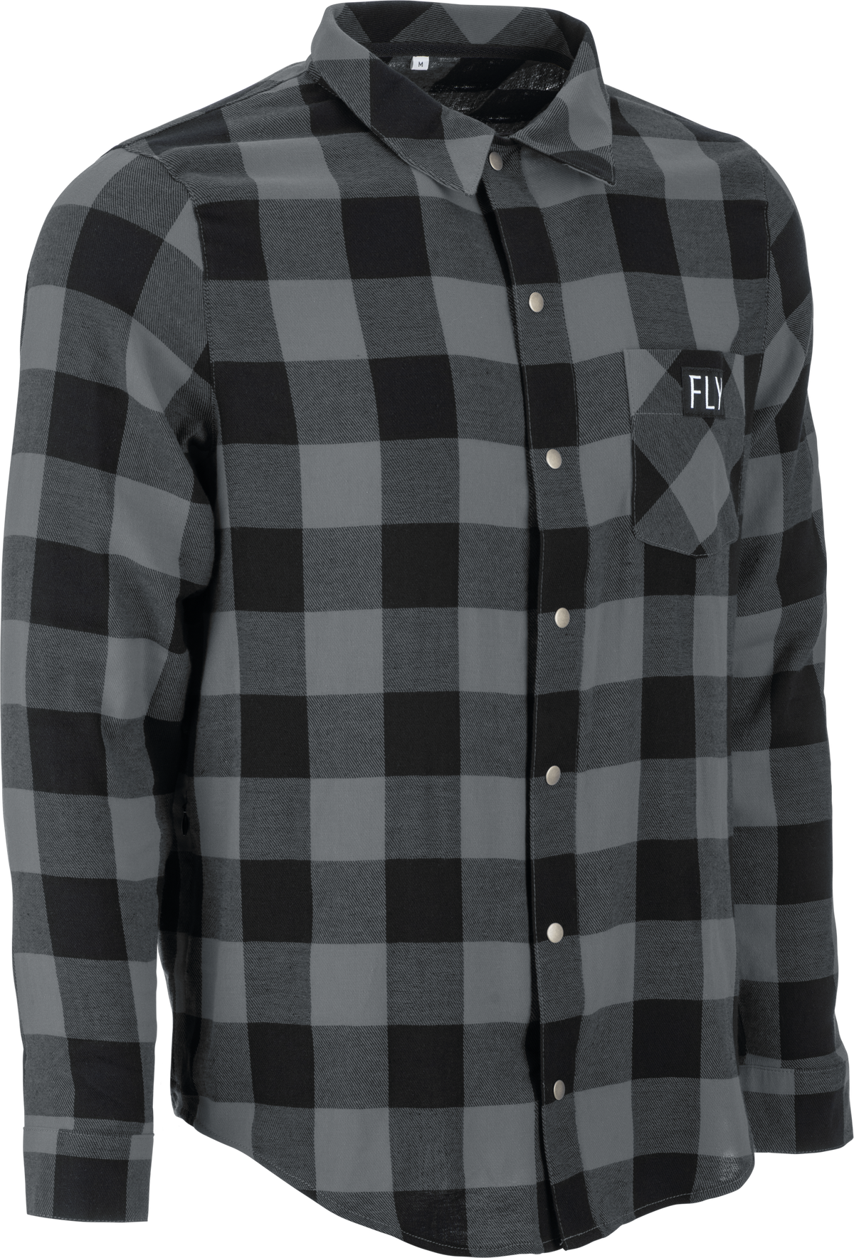 Fly Tek Flannel Black/Grey Xl