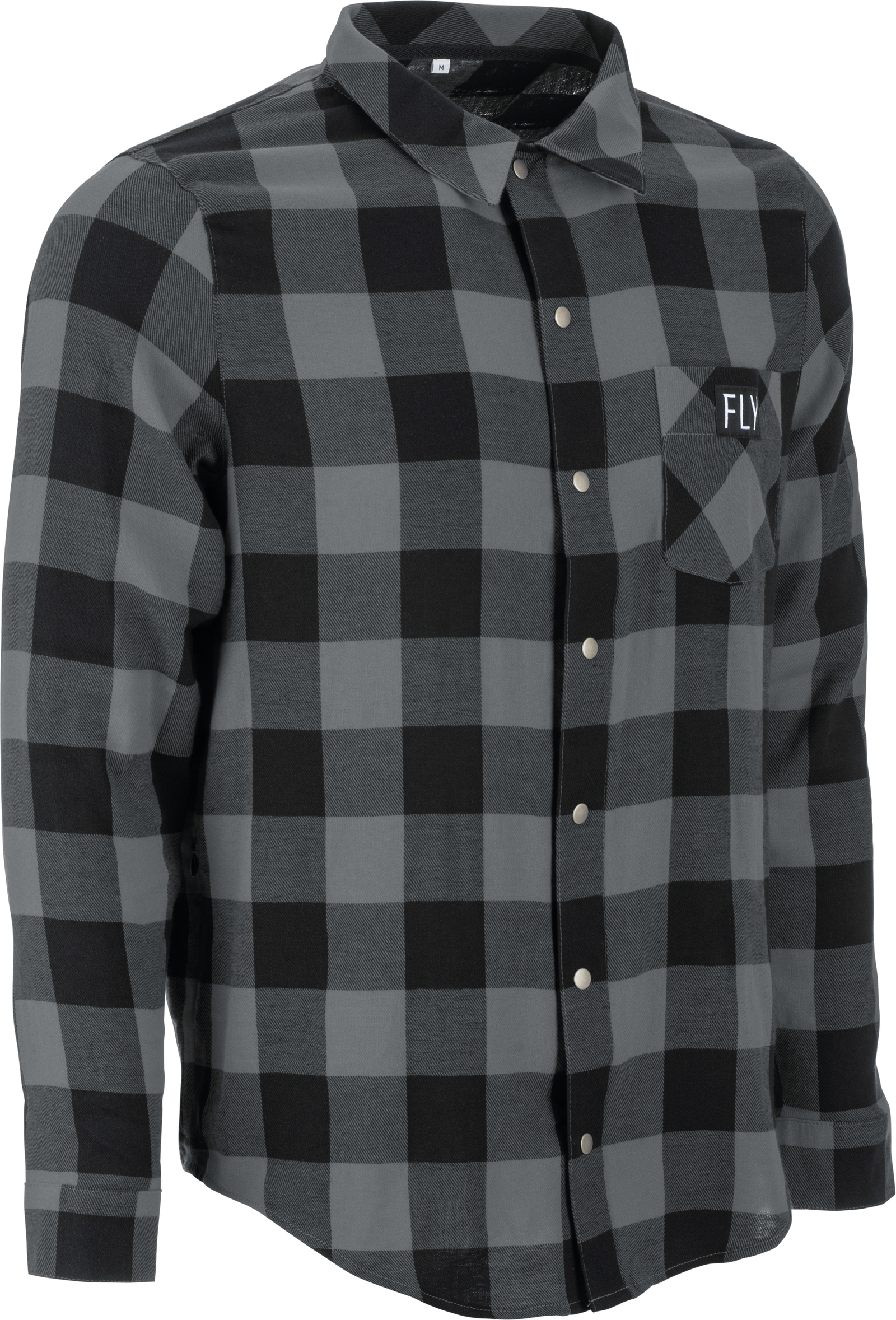 Fly Tek Flannel Black/Grey 2x