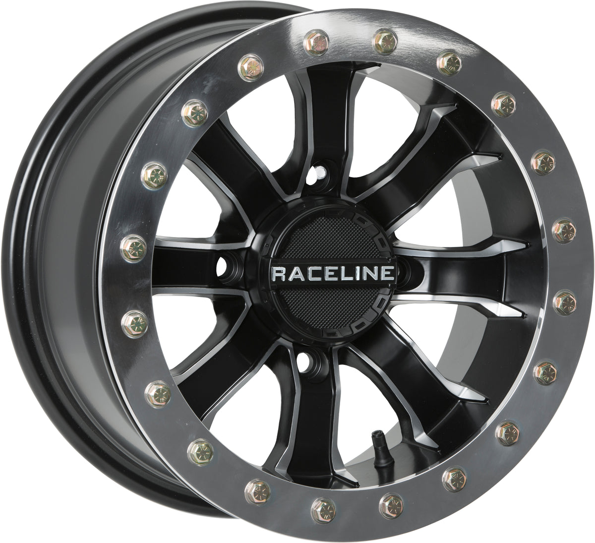 Mamba Bdlk Wheel 12x7 4/156 4+3 (+5mm) Blk/Machined