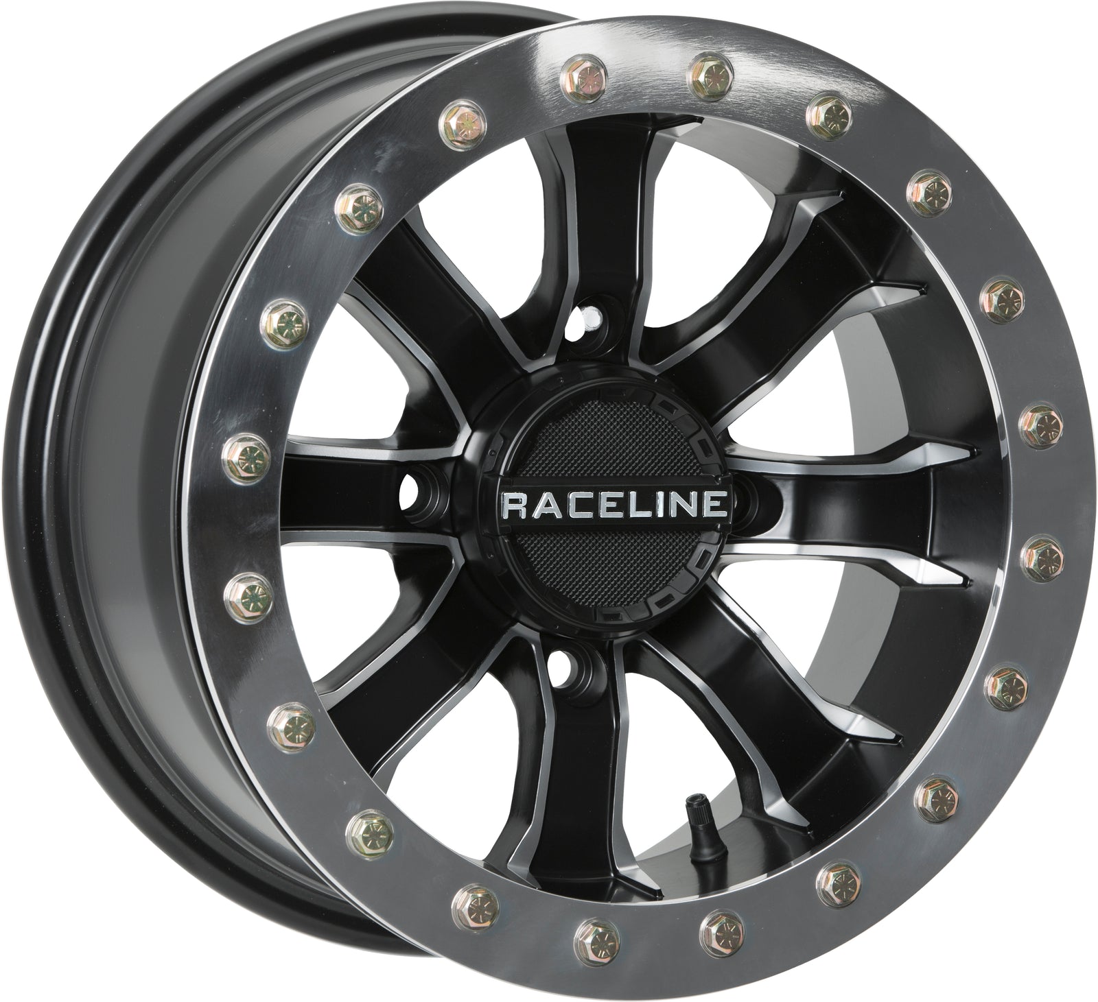Mamba Bdlk Wheel 12x7 4/156 4+3 (+5mm) Blk/Machined