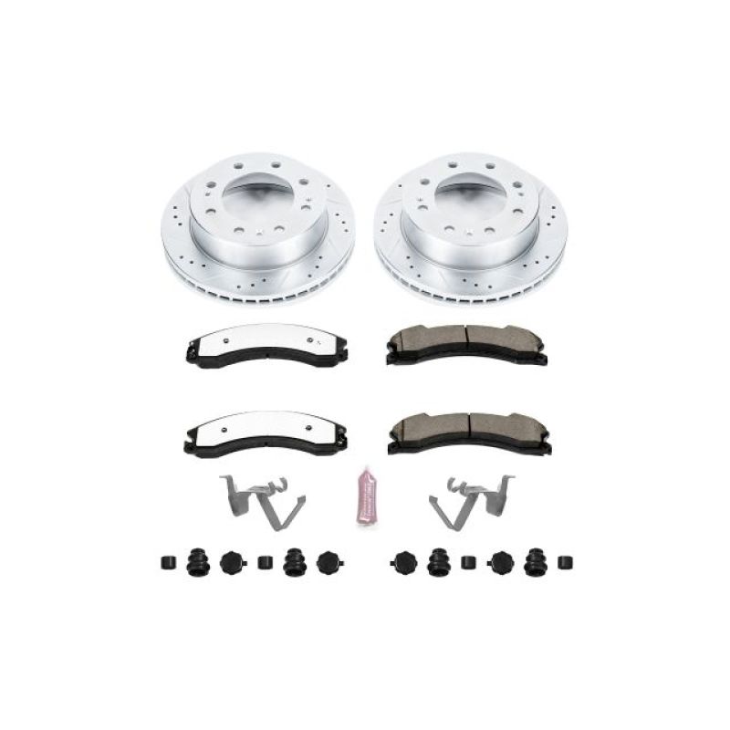 Power Stop 12-20 GMC Sierra 3500 HD Front Z36 Truck &amp; Tow Brake Kit