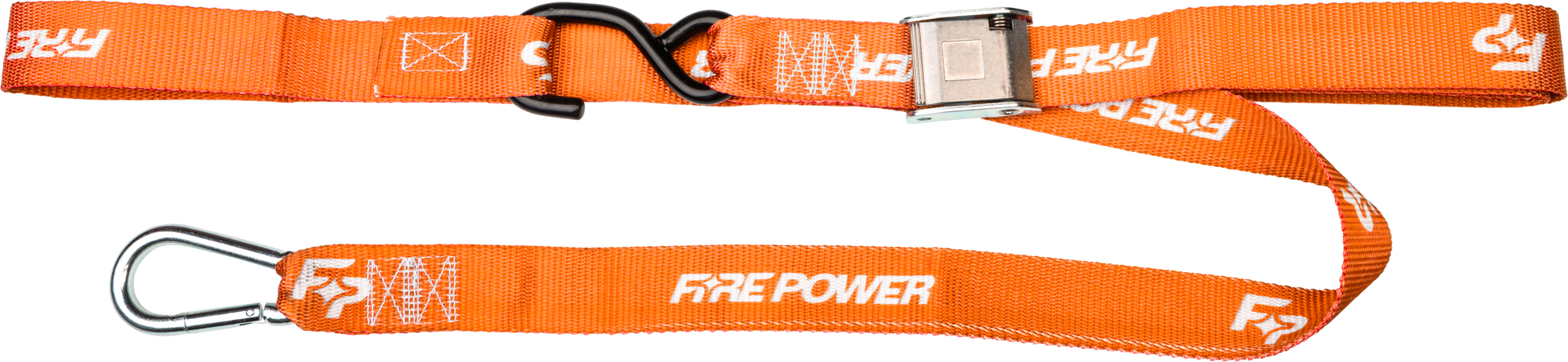 1.5" Tie Down Soft Tie Orange 2/Pk