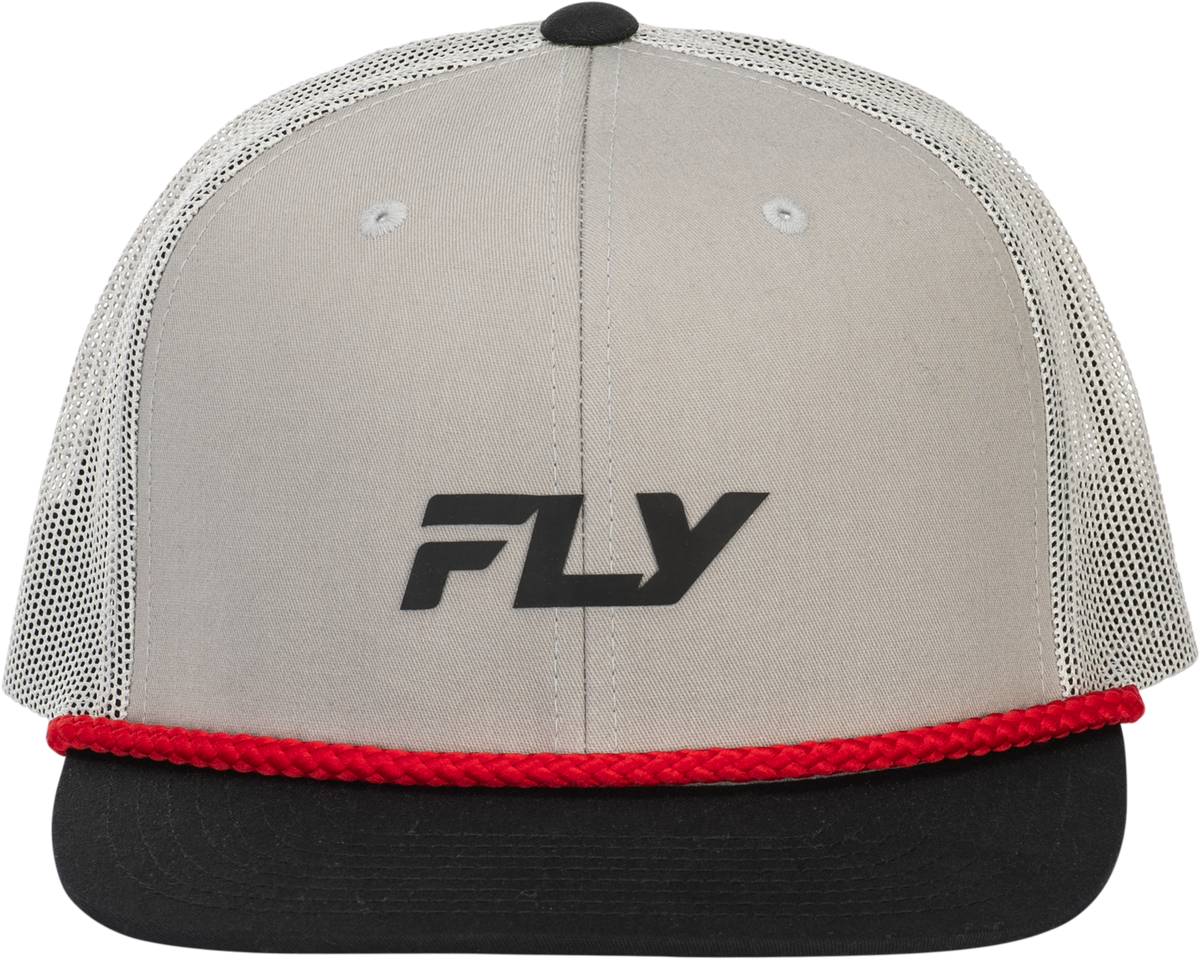 Fly Trucker Hat Grey