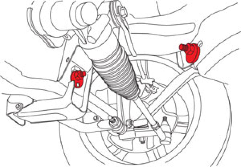 SPC Performance 11-17 Dodge Challenger RWD Cam Bolt Kit