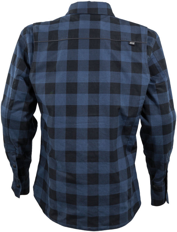 Speed and Strength True Grit Armored Motoshirt Navy/Black - XL