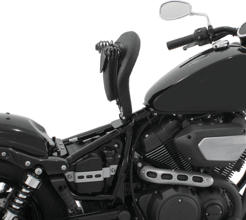 Mustang 14-21 Yamaha Bolt Spring Solo Seat - Black