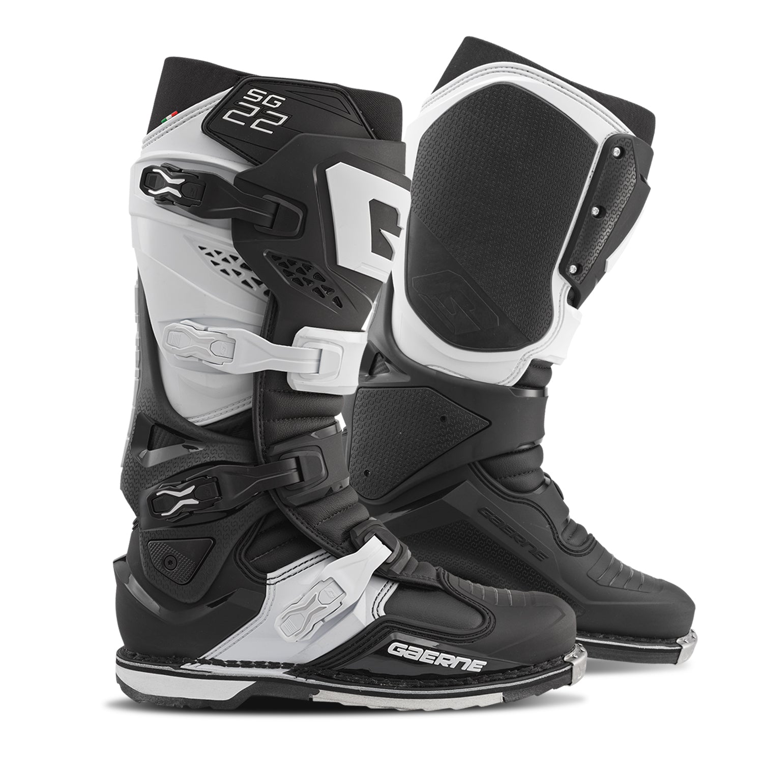 Sg22 Boots Black/White Sz 10