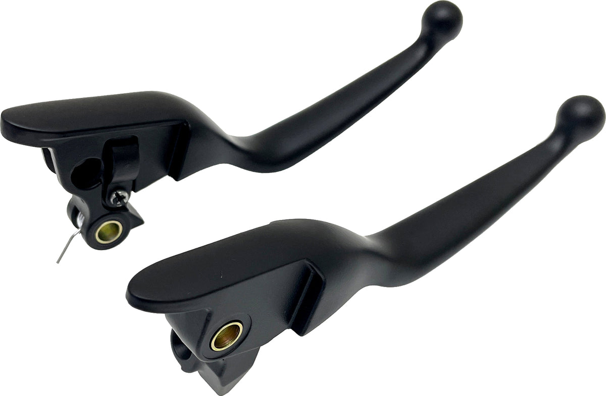 Smooth Lever Set Black Flt `21 22 Cbl Clutch