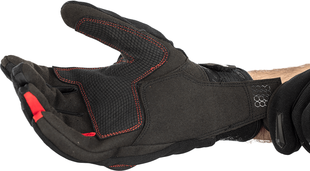 Rider Ce Glove Black/Red Md