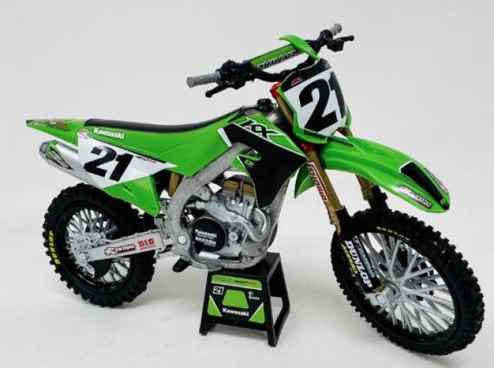 1/12 KAWASAKI FACTORY TEAM KX450F (JASON ANDERSON)