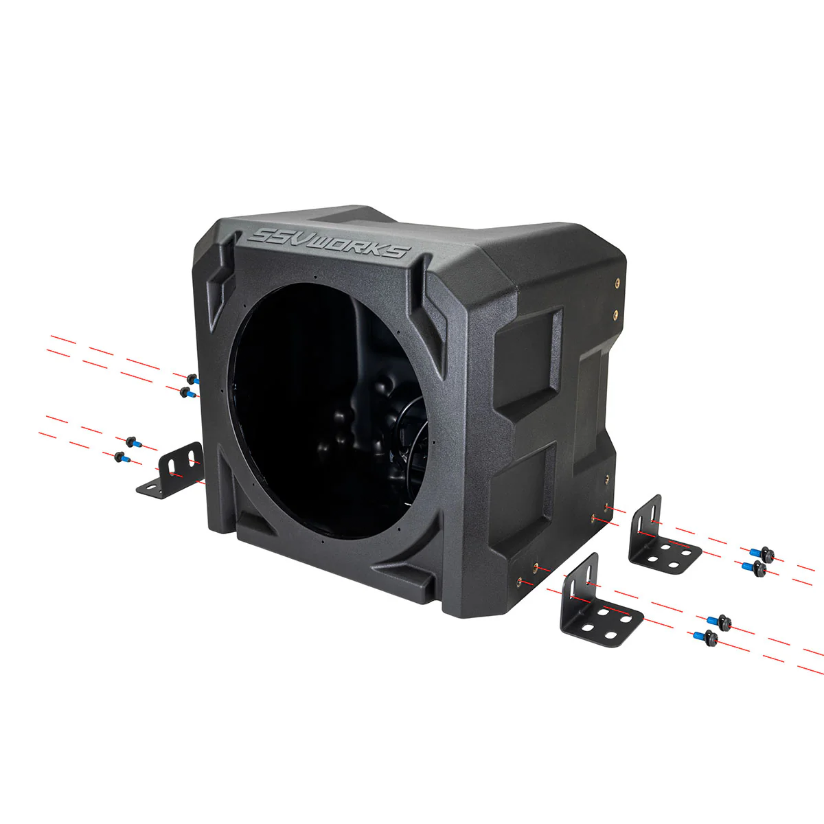 Universal Sub Box W/10" Sub/No Amp
