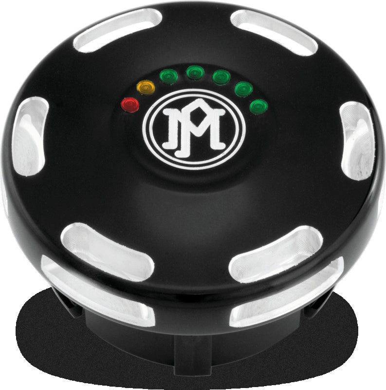 Performance Machine Led Fuel Gauge Apex - Contrast Cut