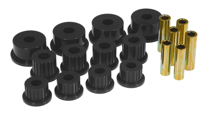 Prothane 94-01 Dodge Ram 2/4wd Rear Spring &amp; Shackle Bushings - Black