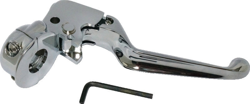 Bikers Choice 96-14 Big Twin 96-03 XL Chrome Clutch Lever &amp; Bracket