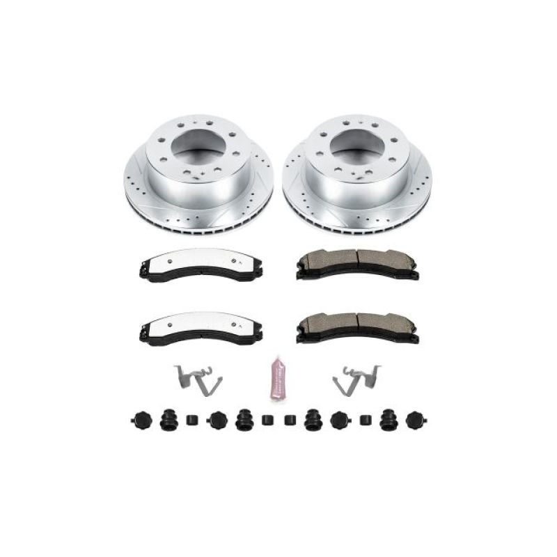 Power Stop 15-20 GMC Sierra 2500 HD Rear Z36 Truck &amp; Tow Brake Kit