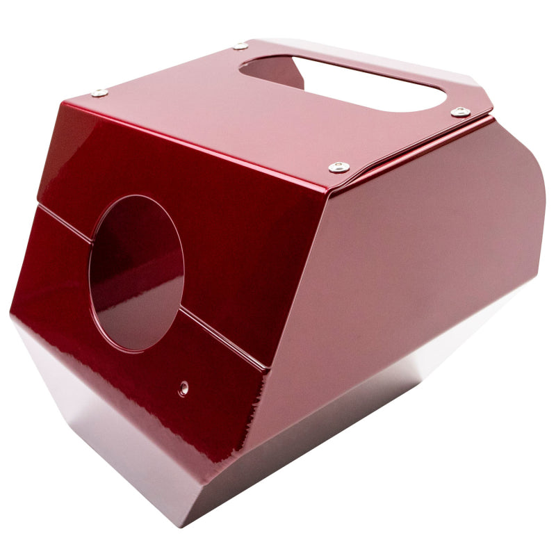 Wehrli 17-19 Chevrolet 6.6L L5P Duramax 4in Intake Kit - WCFab Red