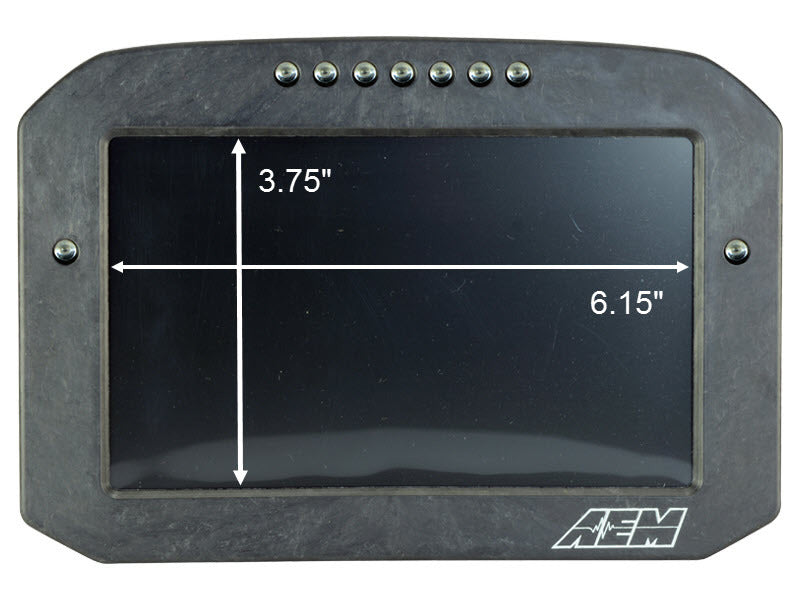 AEM CD-7 Carbon Flush Digital Dash Display