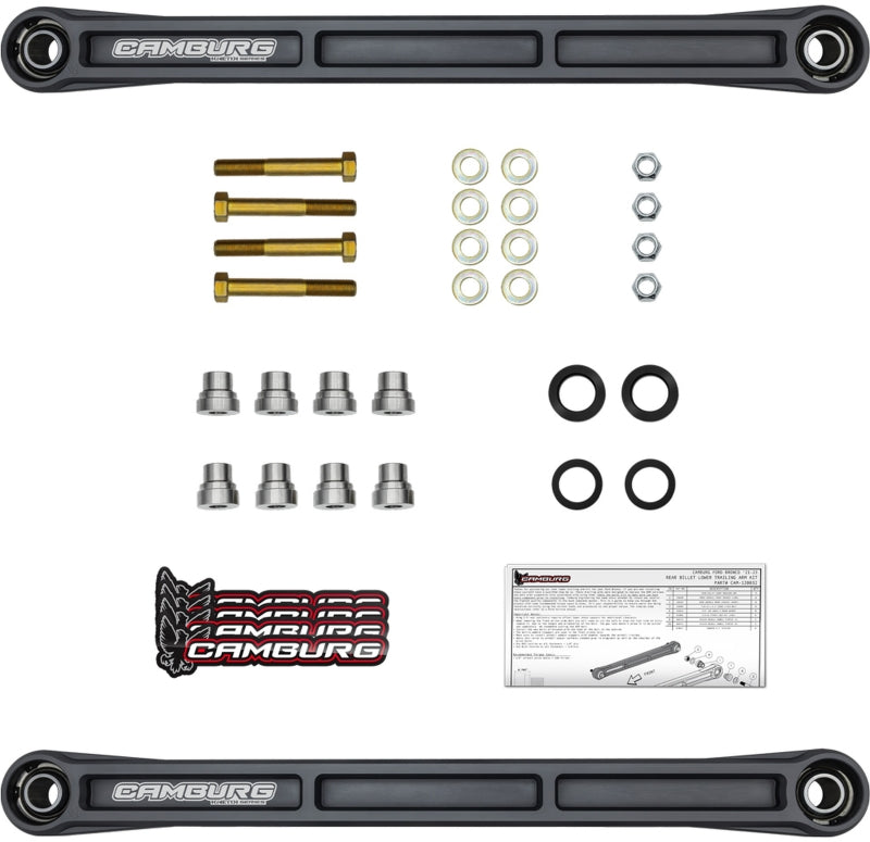 Camburg Ford Bronco 21-23 KINETIK Series Rear Billet Lower Trailing Arm Kit