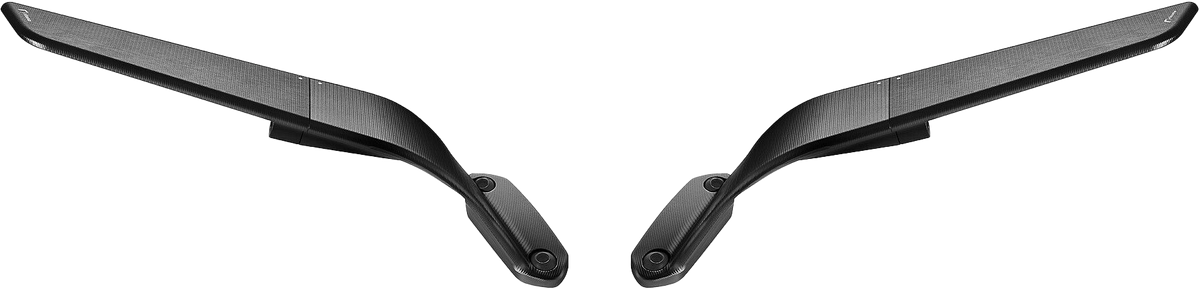 Stealth Sport Mirror Black Pair Duc