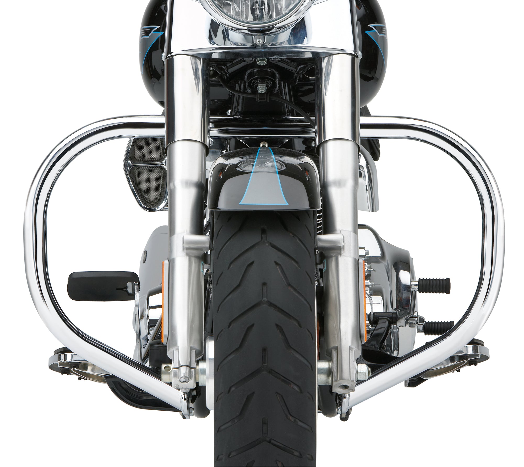 Fatty Freeway Bars 1.5" Chrome  Fxd/B/C 91 17
