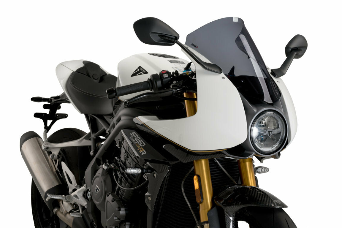 Windscreen R Racer Dark Smoke Tri