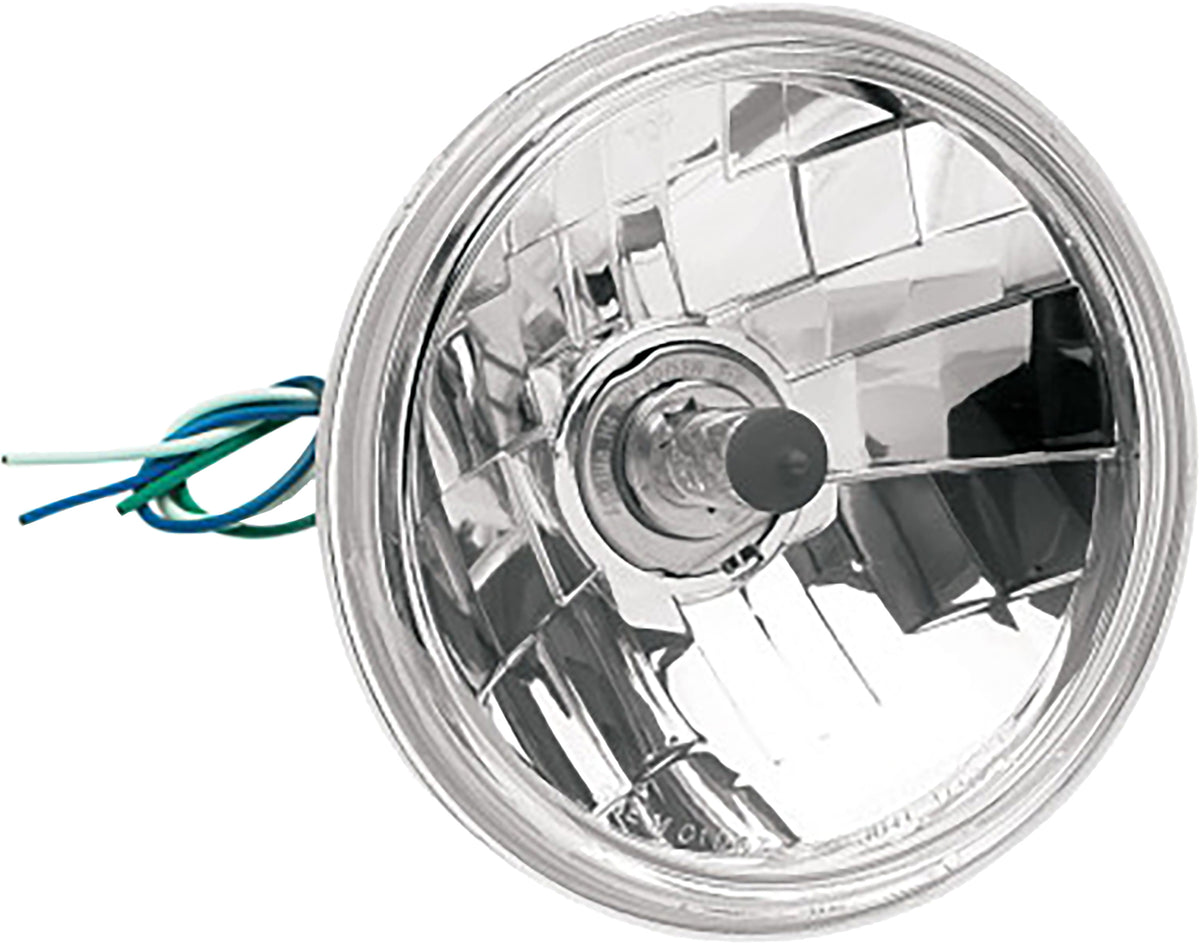 Hd Headlight Insert 5 3/4 H4 Clear