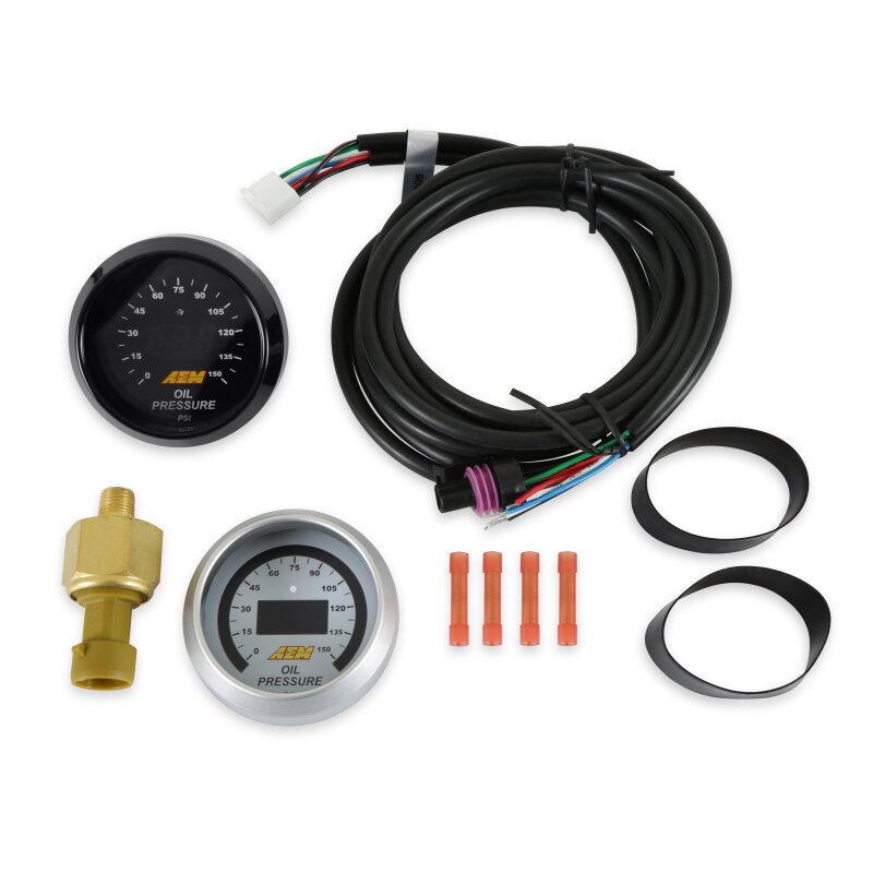 AEM 52mm Oil Pressure 150psi Digital Gauge