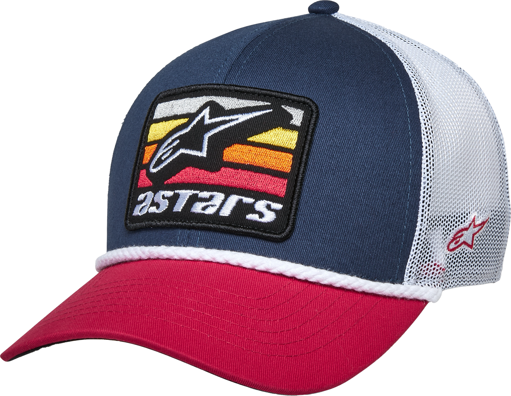 Selica Trucker Hat Navy/Red/White