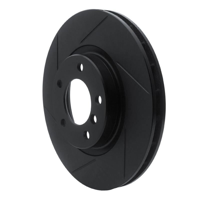 R1 95-02 BMW M3 Right Front Slotted Black Brake Rotor