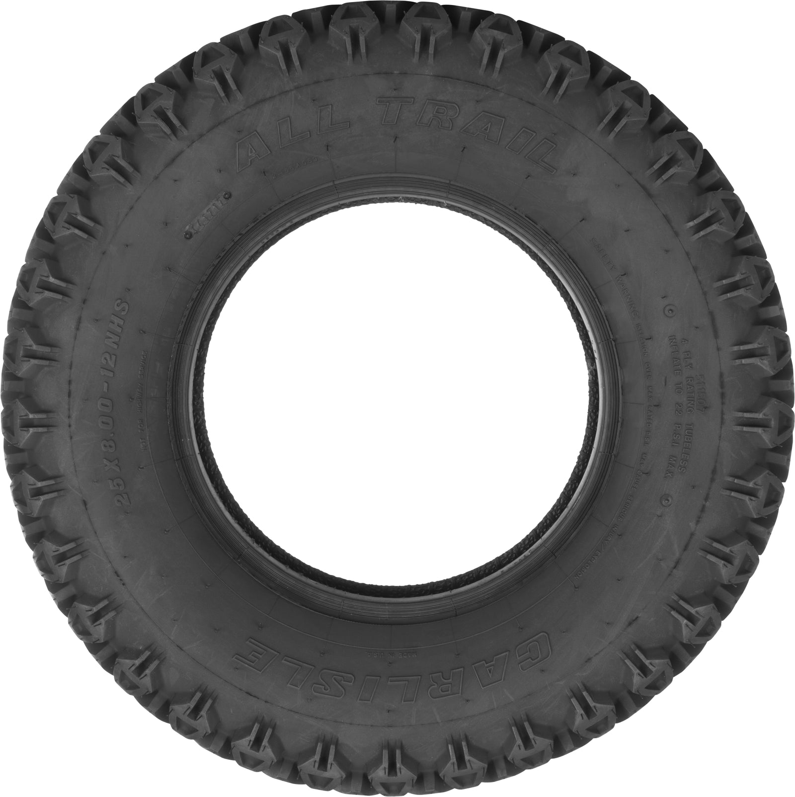 Tire 'All 'Trail 'Front 23x8 12 'Bias