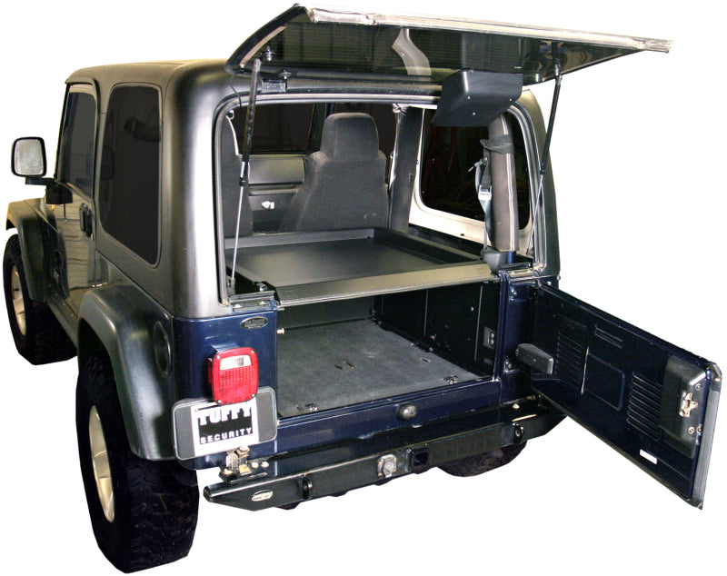 Tuffy Tj Lj &amp; Yj Security Deck Enclosure- 01 Blk