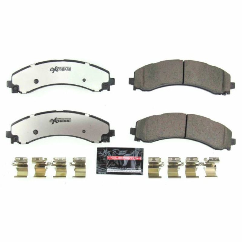 Power Stop 2019 Ram 3500 Rear Z36 Truck &amp; Tow Brake Pads w/Hardware
