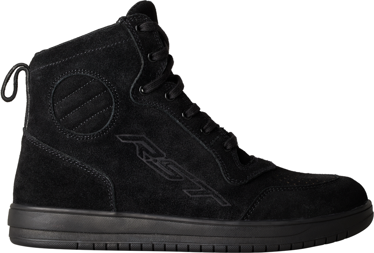 Hitop Moto Sneaker Ce Boot Black Suede  Sz 11