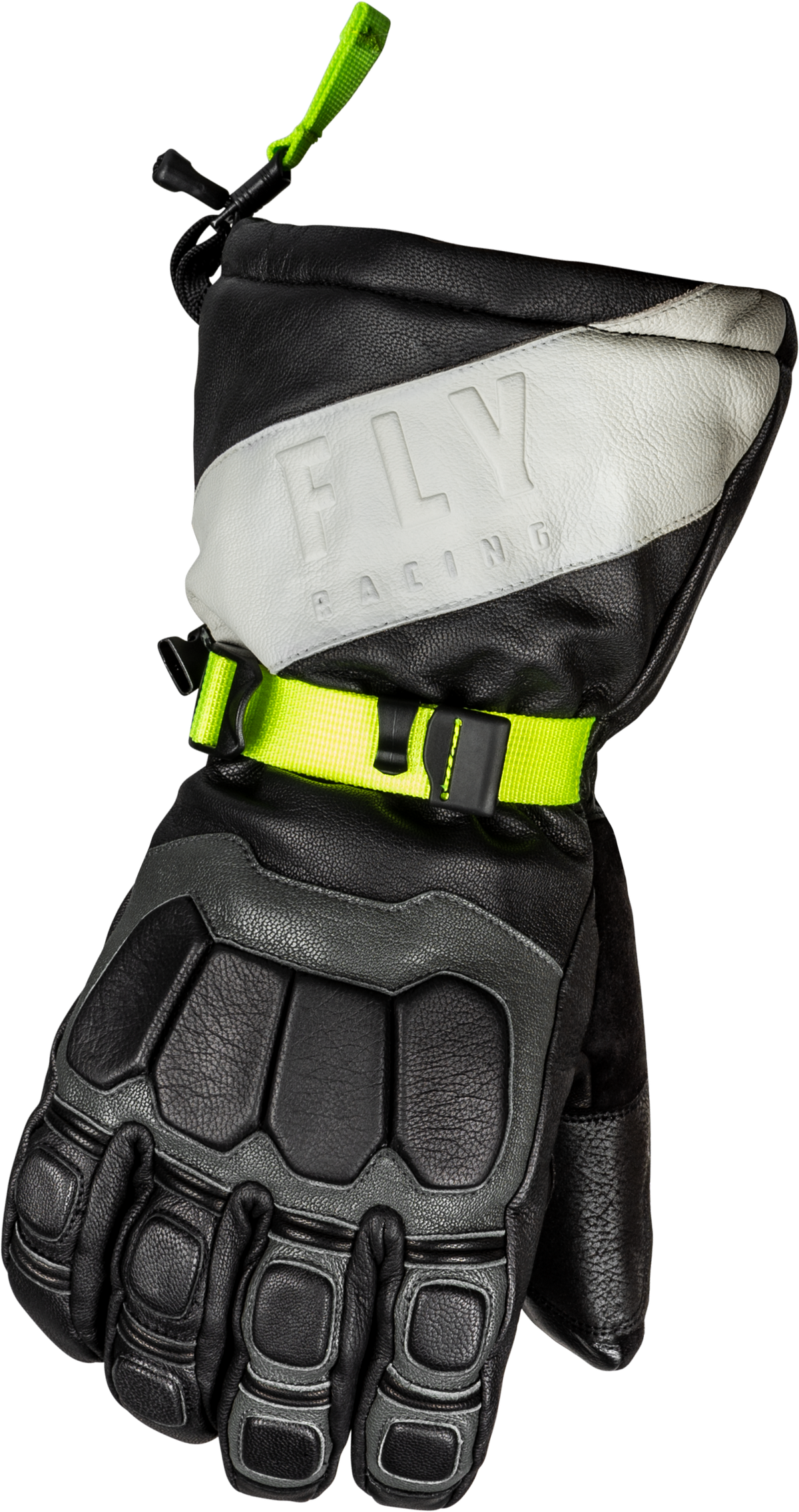 Glacier Gloves Black/Grey/Hi Vis 3x