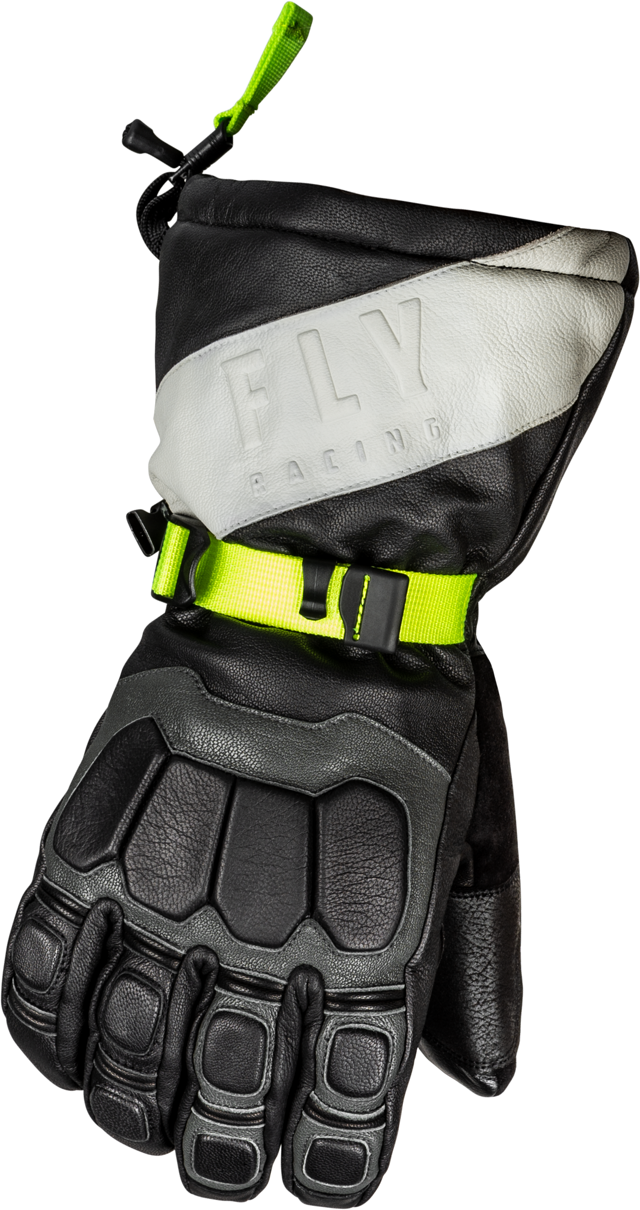 Glacier Gloves Black/Grey/Hi Vis Md