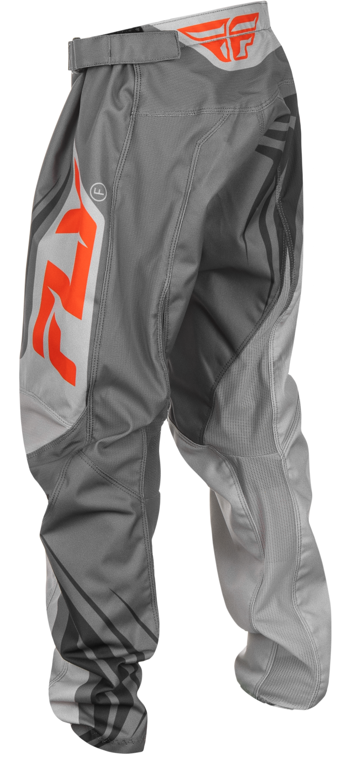 Youth F 16 Pants Grey/Orange Sz 26