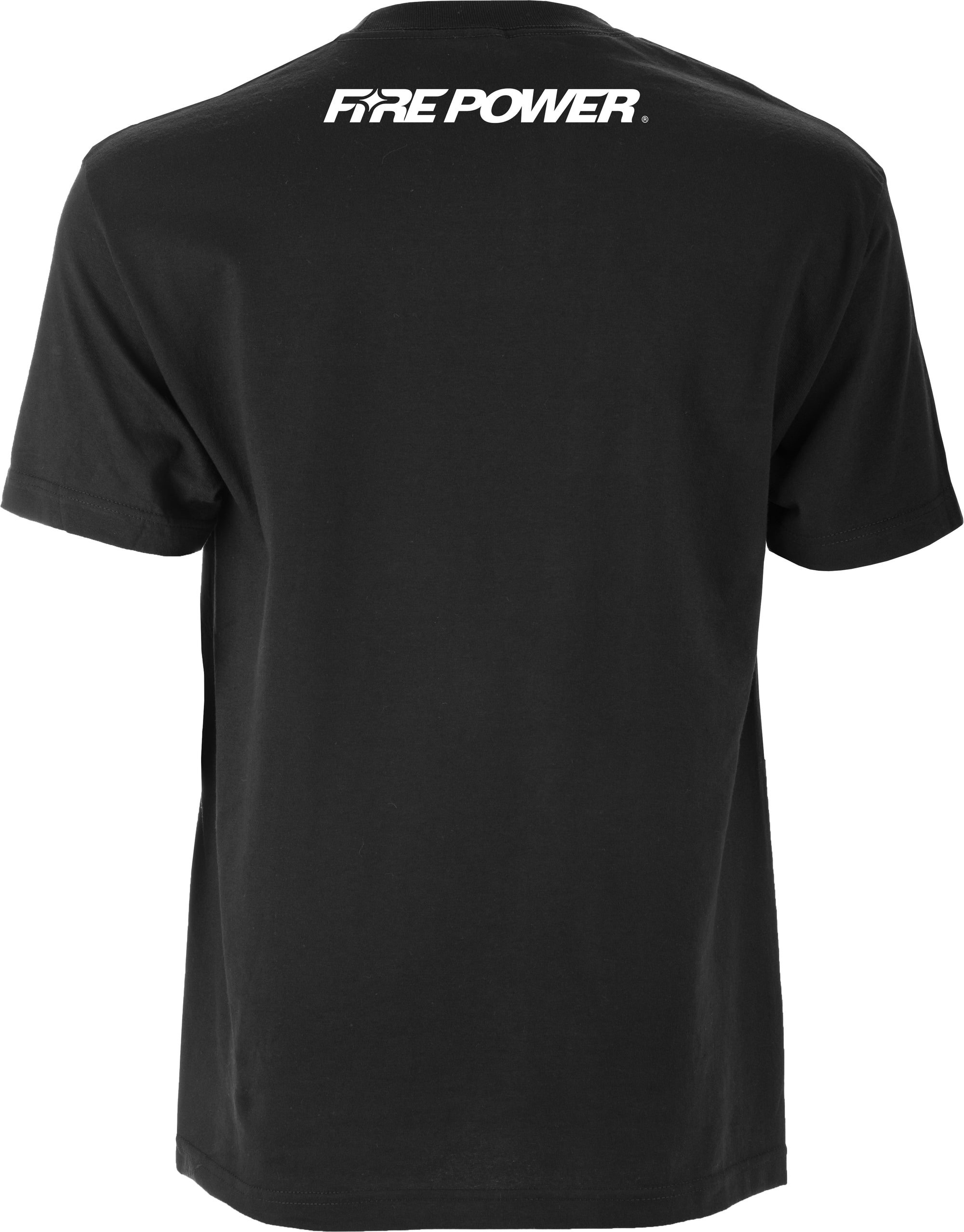 Fire Power Tee Black Lg