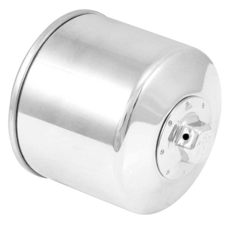 K&amp;N Oil Filter Powersports Canister Chrome