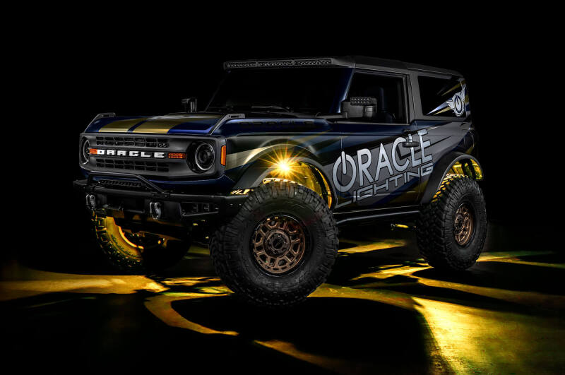 Oracle Underbody RGB+W Wheel Well Rock Light Kit - 8 PCS - ColorSHIFT SEE WARRANTY