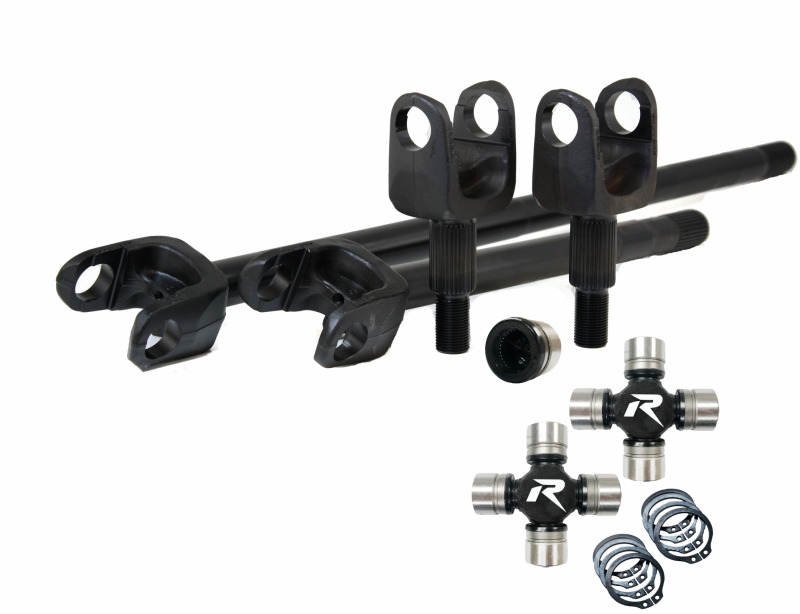 Revolution Gear &amp; Axle 07-18 Jeep Wrangler JK Chromoly Discovery Series Front Axle Kit w/U-Joints