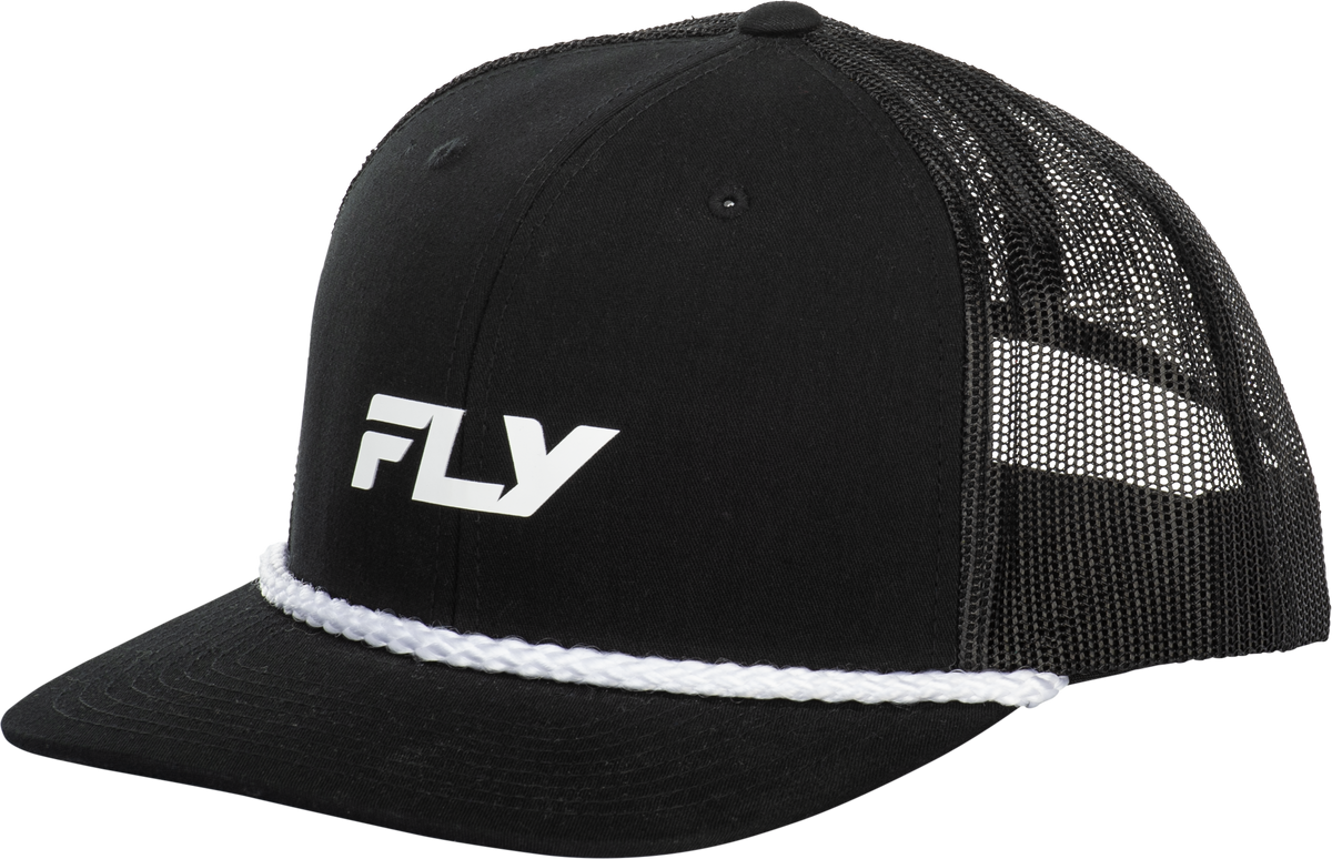Fly Trucker Hat Black