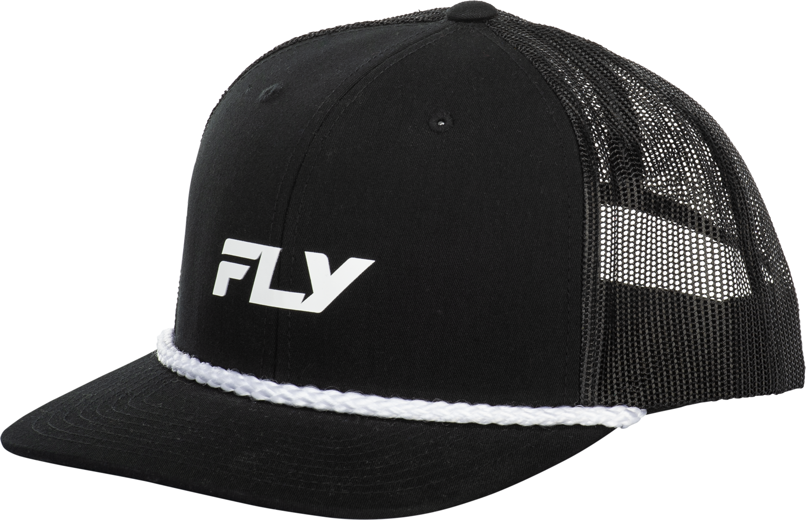 Fly Trucker Hat Black