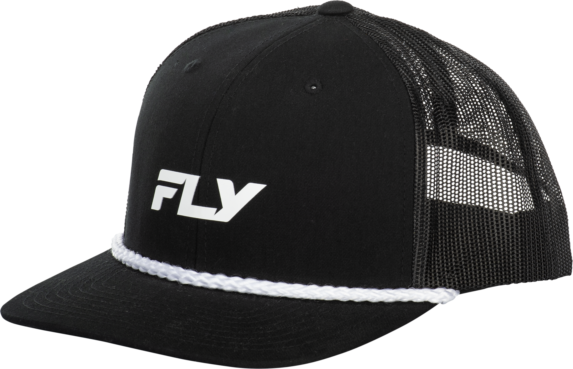 Fly Trucker Hat Black