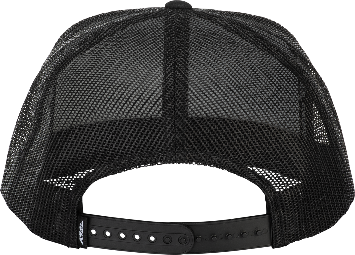 Fly Trucker Hat Black