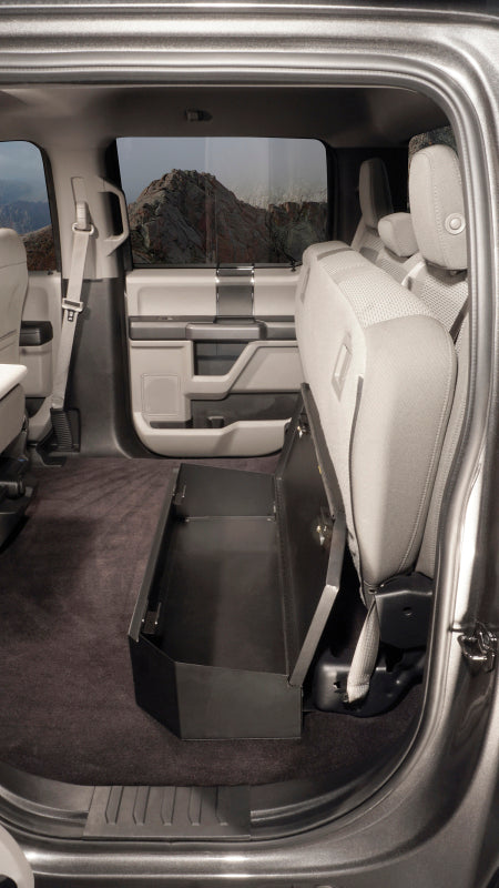 Tuffy Underseat Lockbox 2/3 Length W/ Keyed Lock For Ford Fseries Supercrew