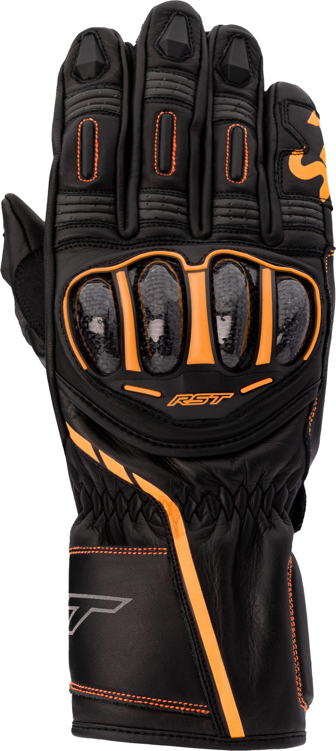 S1 Ce Glove Black/Grey/Neon Orange Xl