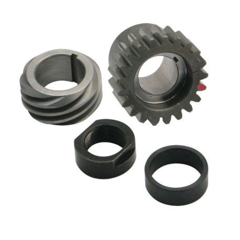 S&amp;S Cycle 1990+ BT Pinion Shaft Conversion Gear Kit - Red