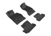 3D MAXpider 2016-2020 Chevrolet Camaro Kagu 1st & 2nd Row Floormats - Black